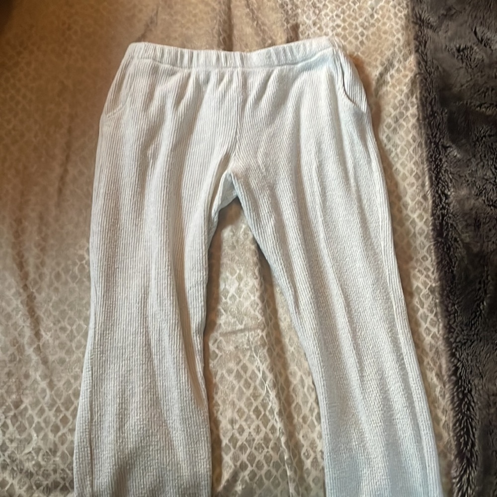 MONROW Super soft cream joggers
